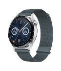 Kalebol 22mm Universal Loop Double Magnetic Buckle Milanese Strap(Grey)