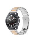 Kalebol 22mm Tooling Metal Zinc Alloy Watch Band(Silver Rose Gold)