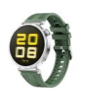 18mm Kalebol Composite Silicone Watch Band(Green)