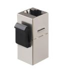 RJ45 Cat6 Shielded in-line Coupler with Keystone Latch