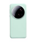 For Xiaomi 15 Ultra Liquid Silicone Skin-friendly Shockproof Phone Case(Mint Green)