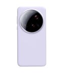 For Xiaomi 15 Ultra Liquid Silicone Skin-friendly Shockproof Phone Case(Light Purple)