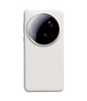 For Xiaomi 15 Ultra Liquid Silicone Skin-friendly Shockproof Phone Case(Antique White)