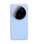 For Xiaomi 15 Ultra Liquid Silicone Skin-friendly Shockproof Phone Case(Light Blue)