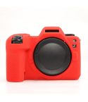 For Nikon Z6III Litchi Texture Soft Silicone Protective Case(Red)