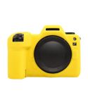 For Nikon Z6III Litchi Texture Soft Silicone Protective Case(Yellow)