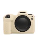 For Nikon Z6III Litchi Texture Soft Silicone Protective Case(White)