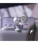 For Xiaomi 15 Ultra JSR 3pcs Aluminum Alloy Shutter Button(Silver)