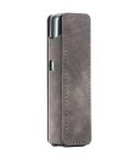For lil Solid 3.0 Frosted Retro PU Leather Electronic Cigarette Case(Grey)