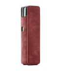 For lil Solid 3.0 Frosted Retro PU Leather Electronic Cigarette Case(Red)