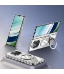 For Huawei Mate X3 / X5 GKK Phantom Magnetic Full Coverage TPU Phone Case with Rotating Stand(Transparent)