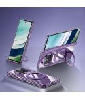 For Huawei Mate X3 / X5 GKK Phantom Magnetic Full Coverage TPU Phone Case with Rotating Stand(Purple)