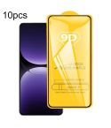 For Realme GT7 10pcs 9D Full Glue Full Screen Tempered Glass Film