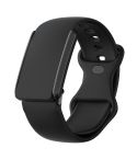 For WHOOP 4.0 Butterfly Buckle Silicone Watch Band(Black)
