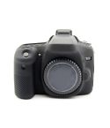 For Canon EOS 70D Soft Silicone Protective Case(Black)