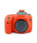 For Canon EOS 70D Soft Silicone Protective Case(Red)