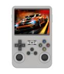 For ANBERNIC R36S Silicone Handheld Game Console Protective Case(Grey)