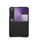 For Huawei Pura X Carbon Fiber 1500D Fine Grain Phone Case(Black)