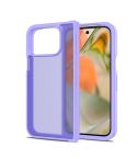 For Google Pixel 9 Pro Fold Skin Feel TPU Hybrid PC Phone Case(Purple)