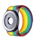 MagSafe Aromatherapy Phone Holder Sports Wristband(Black + Rainbow)