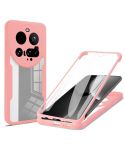For Xiaomi 15 Ultra 360 Degrees Full Body Phone Case(Pink)