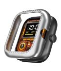 For vivo Watch GT Diamond Half Coverage Hollow PC Watch Protective Case(Silver)