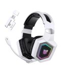 ONIKUMA GT806 Tri-mode Bluetooth 2.4G Wired E-sports Game Headset(White)
