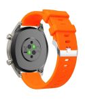 20mm Twill Silicone Watch Band(Orange)