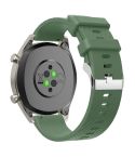 20mm Twill Silicone Watch Band(Green)