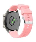 20mm Glossy Silicone Watch Band(Pink)