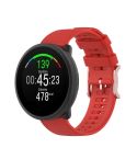 For POLAR Polar Dot Textured Silicone Watch Band, Size: Free Size(Red)