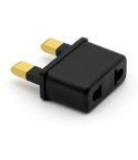 UK Plug to US/EU Plug Adapter Power Socket Travel Converter