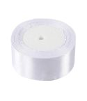 Pure Color DIY Manual Bowknot Gift Bouquet Ribbons Flowers Packaging Ribands, Size: 4.0cm*20m (White)