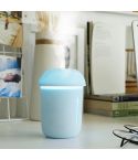 3 in 1 Multi-function USB Charge Mushroom Shape Electric Aroma Essential Ultrasonic Aromatherapy Cool Mist Humidifier with Extended USB Port(Blue)