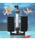 Wall-mounted Aquarium Mini Double Head Pneumatic Mute Biochemical Cotton Filter