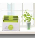 30W Turbine No Blade Mini Desktop Mute Fan for Dormitory / Bedroom / Living Room / Office, 3 Kinds Speed Modes, AC 220V(Green)