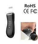 BLK-D016 Ultrasonic Beauty Shovel Skin Machine Vibration Household Facial Cleaning and Washing Massage Instrument Beauty Instrument(Black)