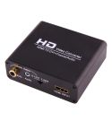 NEWKENG X5 HDMI to DVI with Audio 3.5mm Coaxial Output Video Converter, AU Plug