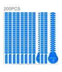 200 PCS Dust-absorber LCD Guide Sticker Dedust for Screen Glass