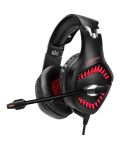 ONIKUMA K1 PRO Stereo Surround Gaming Headphone with Microphone & LED Lights(Black Red)