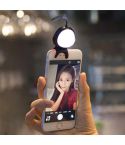 For Smart Phone Self Light with Hook, For iPhone, Galaxy, Huawei, Xiaomi, LG, HTC and Other Smart Phones(Black)