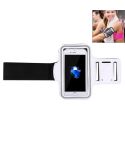 For iPhone 8 Plus & 7 Plus   Sport Armband Case with Key Pocket(White)