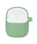 Wireless Earphones Pure Color Silicone Anti-fall Protective Case For JBL TUNE 220TWS(Green)