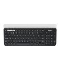 Logitech K780 Multi-device Bluetooth + Unifying Dual Mode Wireless Keyboard with Stand (Black)