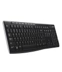 Logitech K270 Single Wireless Ultra-thin Silent Keyboard (Black)