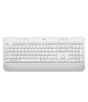 Logitech K650 Wireless Bluetooth Dual Mode Silent Keyboard (White)