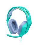 Logitech G335 Foldable Wired Gaming Headset with Microphone (Green)