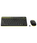 Logitech MK240 Nano Wireless Keyboard and Mouse Set(Black)