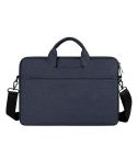 ST01S Waterproof Oxford Cloth Hidden Portable Strap One-shoulder Handbag for 14.1 inch Laptops (Navy Blue)