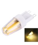 2W Filament Light Bulb , G9 PC Material Dimmable 4 LED for Halls, AC 220-240V(Warm White)